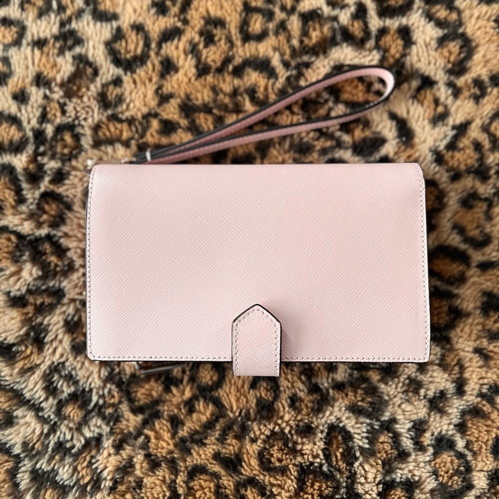 Kate Spade Blush Pink Wristlet Clutch - Picture 2 of 3